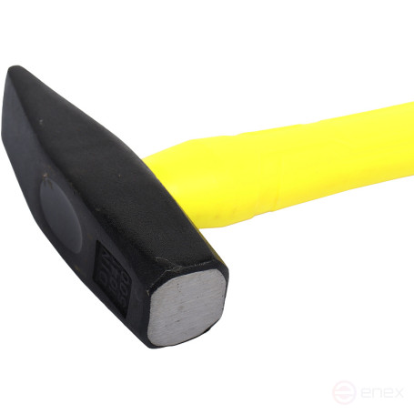 Молоток ER-20500: 500 гр., с фибергласовой рукояткой ЭВРИКА /1/24 NEW