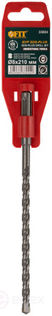 Drill bit SDS-PLUS, double thread, centering projection 8x210 mm
