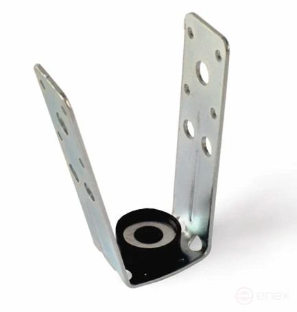 V-shaped fasteners with vibration dampener
