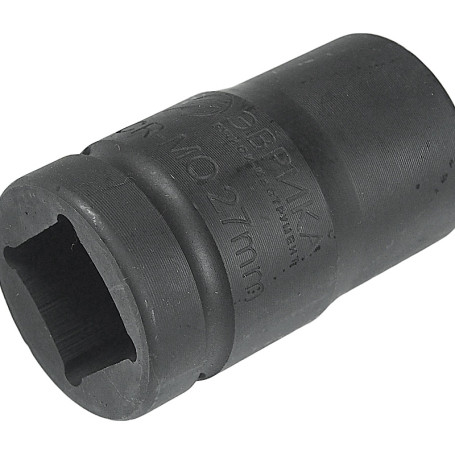 Головка торцевая 27мм 1" 6-гранная ударная L=78мм ЭВРИКА ER-95271 1/4/40