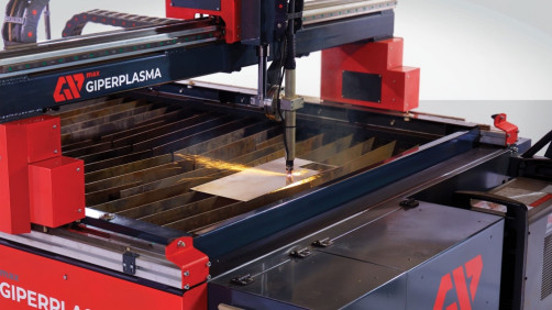 CNC Plasma Metal cutting Machine Giperplasma MAX