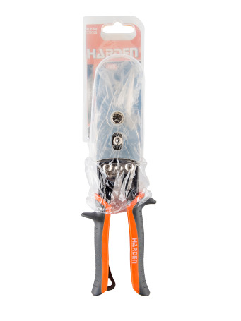 Moray eel metal scissors, 254 mm, left, CRV, two-comp. handle// HARDEN