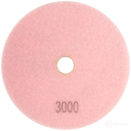 Diamond flexible grinding wheel AGSHK (Velcro), wet grinding, 125 mm, P3000