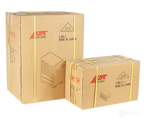 Тележка инструментальная 7 секций с ящиком JTC-3011 JTC