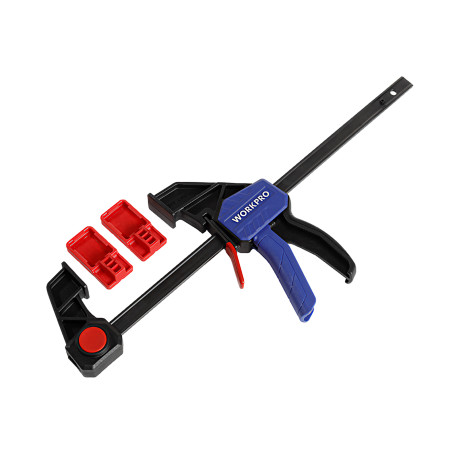 Quick-release rotary clamp 79x300mm prof WP232040 WORKPRO