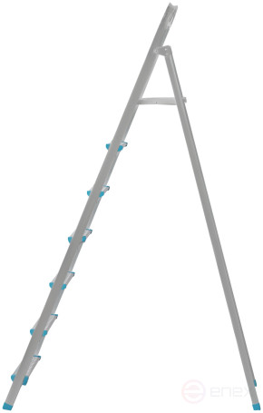 Steel ladder, 7 steps, weight 7.3 kg