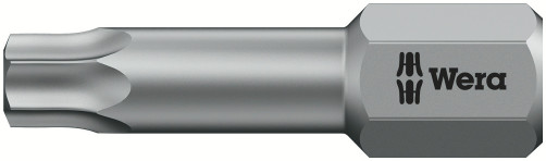 867/1 TZ TORX® бита торсионная, вязкая твёрдость, хвостовик 1/4" C 6.3, TX 25 x 25 мм