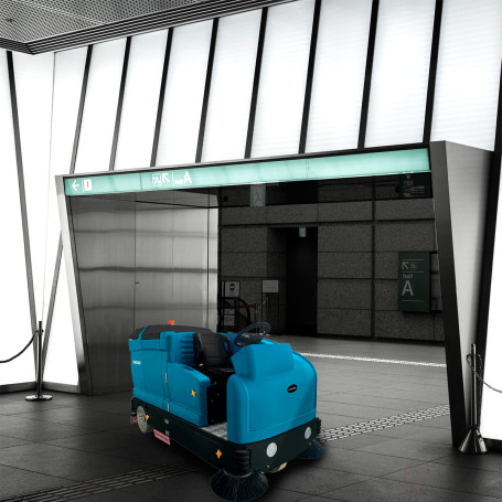 Комбинированаая подметально-поломоечная машина с сиденьем оператора S1450R B (литиевые АКБ)