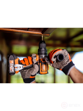 Cordless screwdriver Villager brushless VLN 5120-2BCB, with 2 batteries 60 Nm. 500-1800 rpm