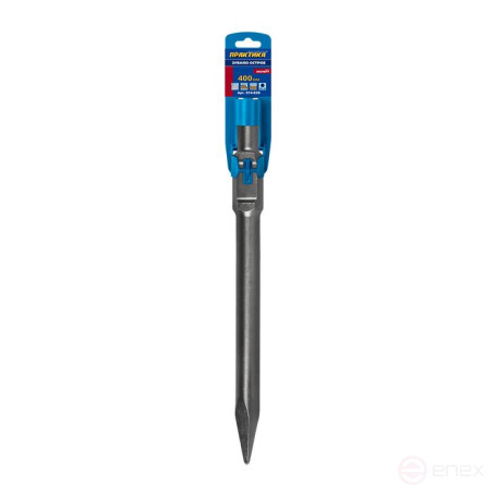 Зубило HEX пикообразное ПРАКТИКА 30x400mm серия Эксперт (914-628)