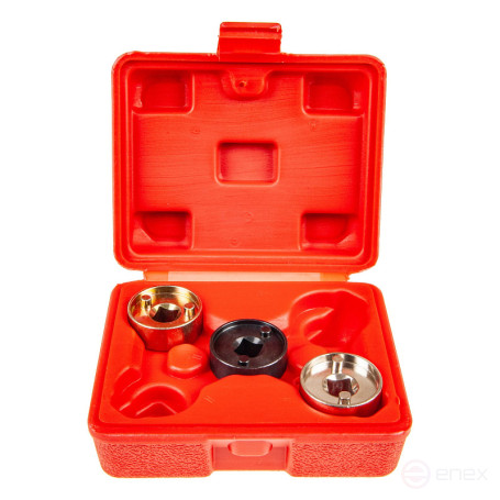 Set of ER-86129 heads for adjusting the camshaft of VAG group engines, in the EUREKA /1/30 case