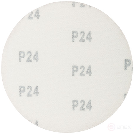 Круги абразивные шлифовальные на ворсовой основе под "липучку" (Р24, 125 мм, 5шт.), Cutop Profi