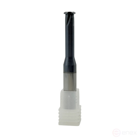 Резьбофреза однозаходная твердосплавная М 10х1.5 (D7.9х28хD8х60х4T) по стали с покрытием TiXCo TORNERI Т026170