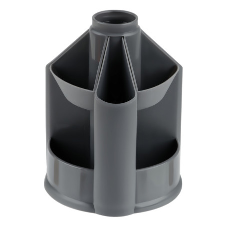 STAMM "Mini Desk" table stand, plastic, rotating, grey