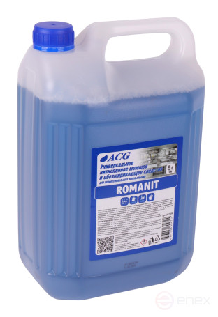 ACG ROMANIT Universal low-foaming detergent for cleaning rooms 5 l (1 pc.) 1027404