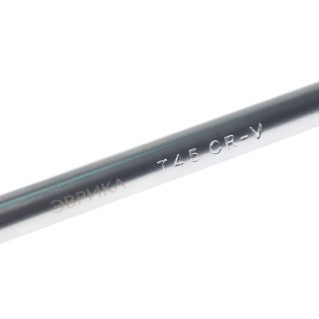 Ключ TORX T45 ER-76645: Г-образный ЭВРИКА /1/48