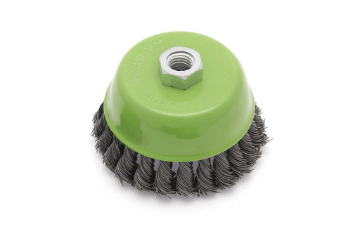 Ear brush twisted cup 120 mm