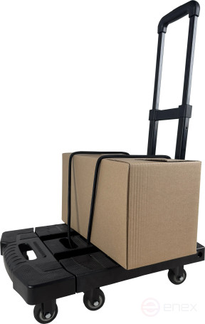 Folding trolley RAD D24-6 200kg with a set of fasteners