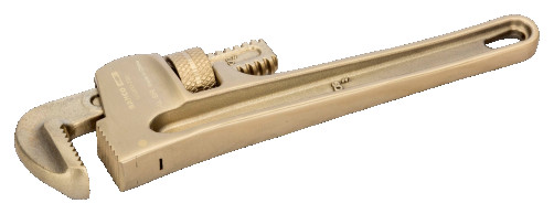 IB Pipe wrench (aluminum/bronze), length 450(18")/grip 60 mm