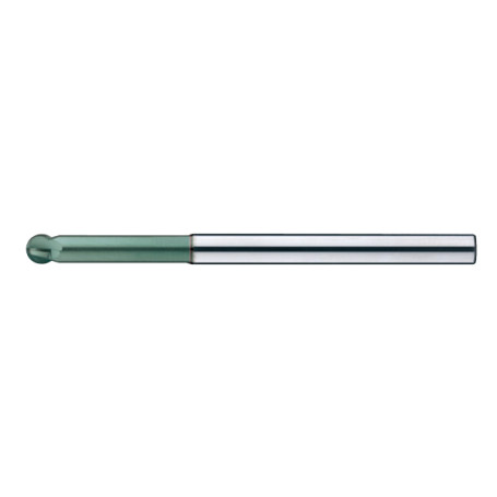 Spherical milling cutter D8x5.7x28x100x8 Z4 TiSiN-nano