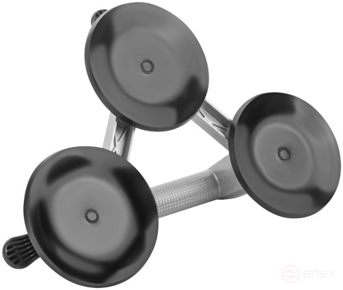 Triple aluminum glass jack