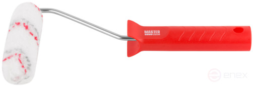 Roller, core 15 mm, polyamide, pile 12 mm, handle 27 cm, 100 mm