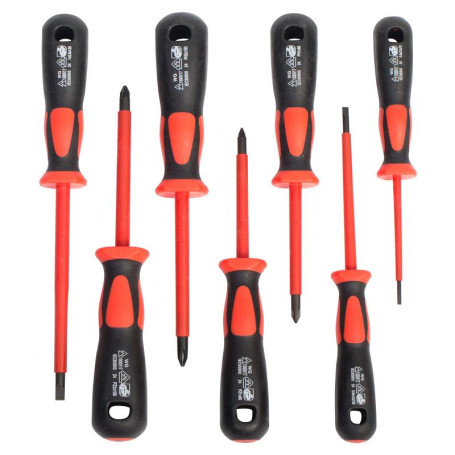 Set of dielectric screwdrivers NIO-5507