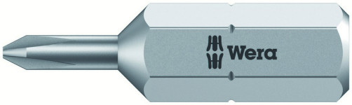 851/1 J PH биты, вязкая твёрдость, под азиатские винты, хвостовик 1/4" C 6.3, PH 0 x 25 x 2.5 мм