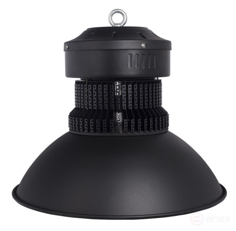 LED Bell Pendant Lamp Mosvolt smd H-black 100w 220v