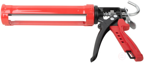 Sealant gun 225 mm semi-hull reinforced, aluminum alloy body, Profi