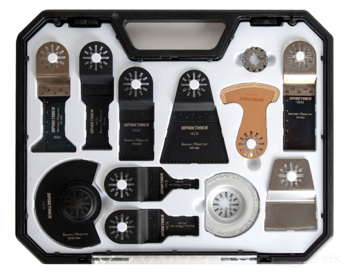 Набор насадок для МФИ ПРАКТИКА 12 шт универсальный №7 в кейсе (240-560)