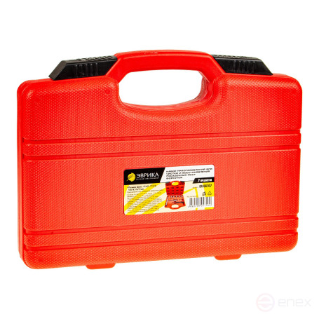 A set of devices ER-86707 for cleaning and restoration of plantings. nozzle slots, 7p. (milling cutter size:17x21,17x19,15x19,17x17mm) in EUREKA case /1/5