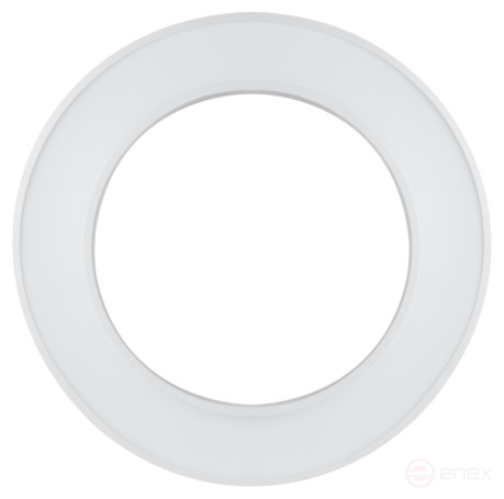 ERA Geometria LED Lamp SPO-134-W-40K-056 Ring 56W 4000K 4200Lm IP40 800*80 White Hanging Driver inside