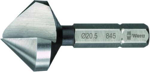 845/1 Single-channel conical countersink nozzle, 1/4"C" shank 6.3, 6.30 x 32 mm