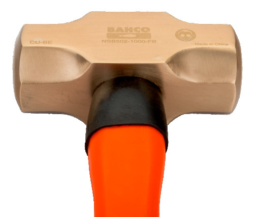 IB Sledgehammer (copper/beryllium), fiberglass handle, 1000 g