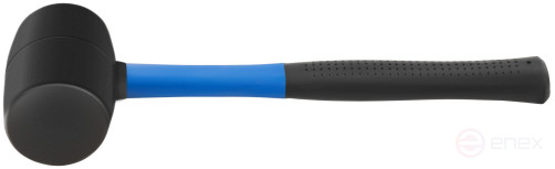 Rubber mallet, fiberglass handle 680 gr.