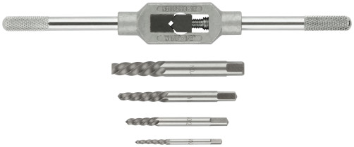 A set of Profi extractors, high-speed HSS steel, with a tap holder, 5 pcs.