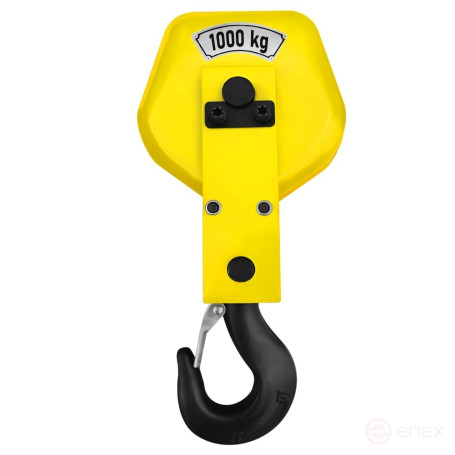 Hook suspension for cable hoist CD1/MD1 1t