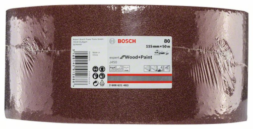 J450 Expert for Wood and Paint, 115 мм X 50 м, G80 115mm X 50m, G80
