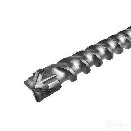 Бур SDS-MAX ПРАКТИКА 32 х 1360/1500 мм, КВАДРО, серия Эксперт, по бетону (915-725)