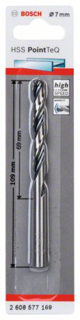 Spiral drill bit made of high-speed steel HSS PointTeQ 7.0 mm, 2608577169