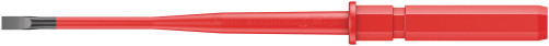 60 iS SL Kraftform Kompakt VDE Replaceable slotted screwdriver with narrowed rod, 0.8 x 4 x 154 mm