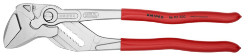 Adjustable pliers - wrench, 60 mm (2 3/8"), L-300 mm, chrome, 1-K handles