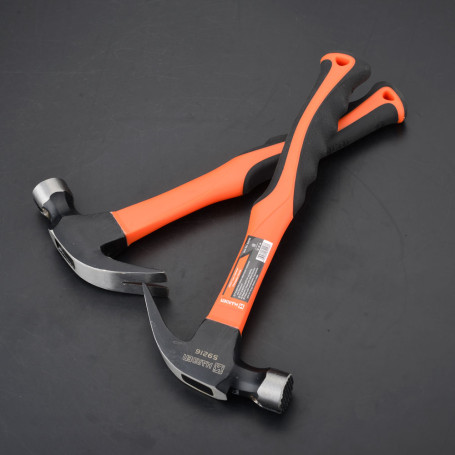 Nail hammer, two-component fiberglass handle, magnetized head, 700 gr.// HARDEN