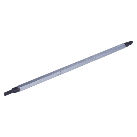 Insert (bits) for screwdriver 91232, Slotted 4 mm / Phillips PH1 KING TONY 1317401PN