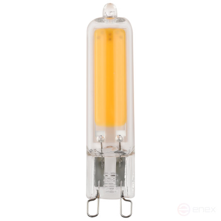 Лампа светодиодная ЭРА STD LED JCD-6W-GL-827-G9 6Вт капсула теплый белый свет G9