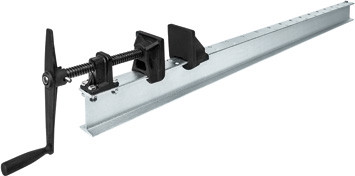 TAN120 Door clamp, force: 24 kN, 1200 mm, sponge size: 80x80, I-beam I-profile 80x42x3.9