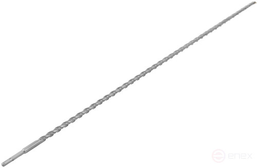 SDS PLUS concrete drill, Profi, W-shaped insert, double spiral, 16 x 1000 mm