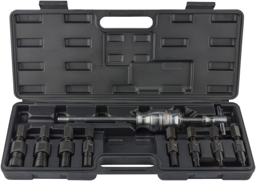 Набор съемников подшипников цангового типа с обратным молотком 9 пр. (8-32 мм) АвтоDело 44609