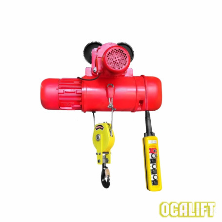 Таль передвижная ТЭК OCALIFT CD1 PRO 1т высота 9м, канатная 380в крановое исполнение